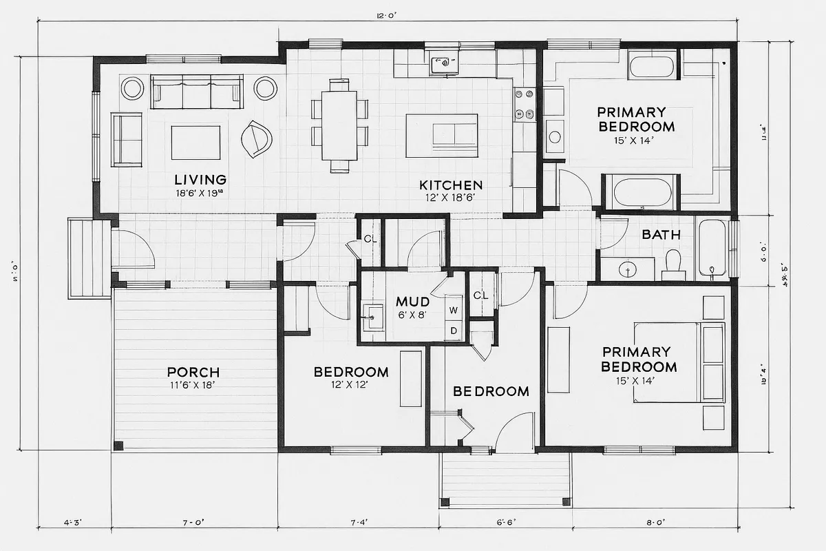 Halo X floor plan blueprint
