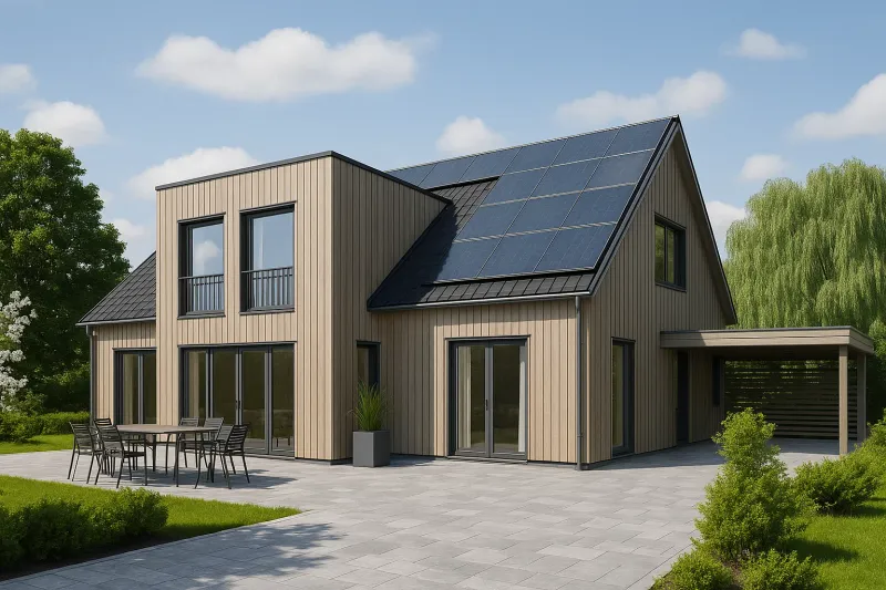 RidgeHaus alpine prefab exterior