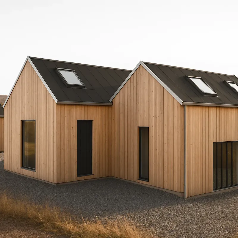 Halo X modern prefab exterior