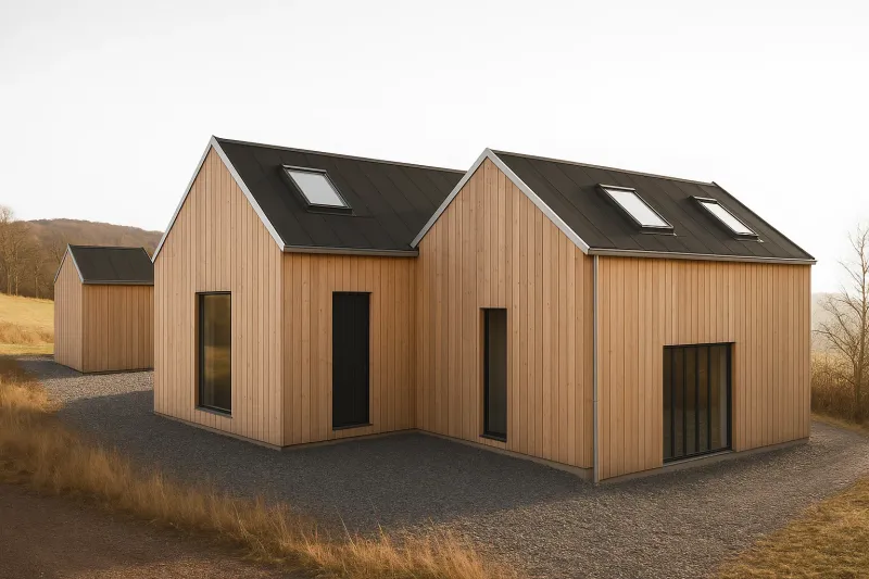 Halo X modern prefab exterior