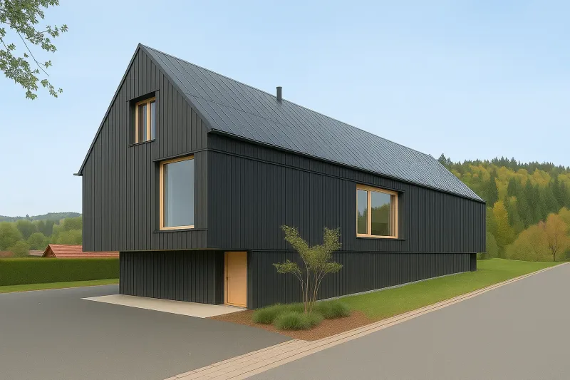 Nook 360 round prefab exterior