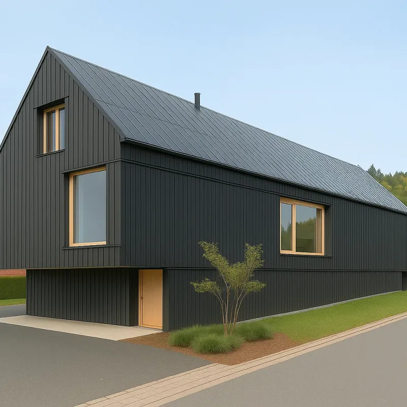 Nook 360 round prefab exterior